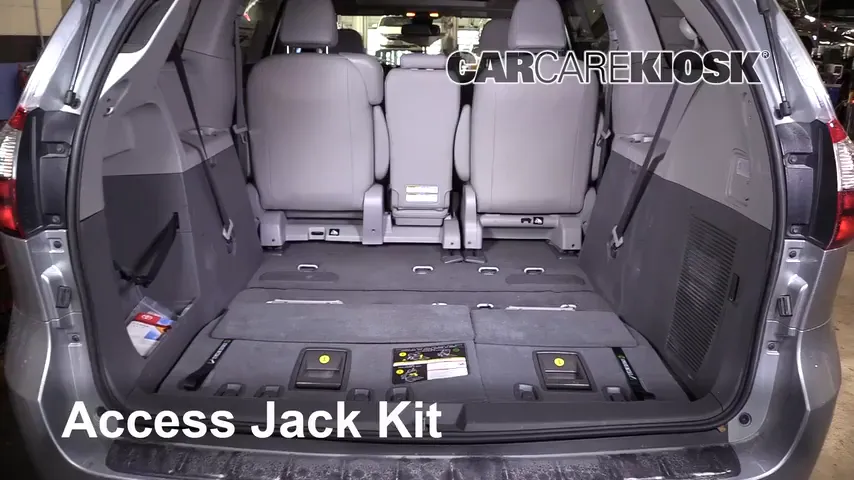 2019 Toyota Sienna XLE 3.5L V6 Jack Up Car